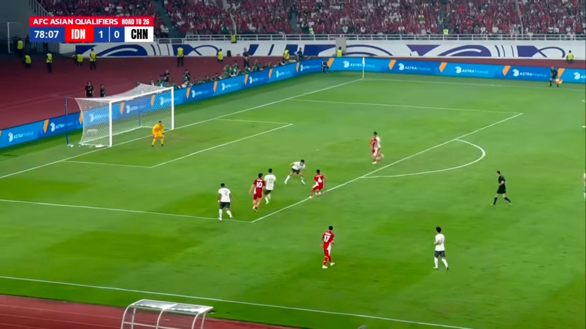 Timnas Indonesia Lolos ke Putaran Keempat Kualifikasi Piala Dunia 2026 ! Usai Kalahkan China 1-0